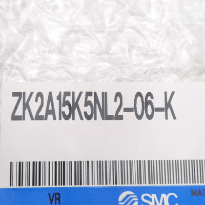 New SMC ZK2A15K5NL2-06-K Vacuum Ejector, ø1.5mm Nozzle, ø6mm One-Touch, 24VDC Coil
