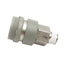 New Lot of 5 SMC KKH4S-02MS Male Thread Couplers, Series S KKH4 1/4 to Rc1/4