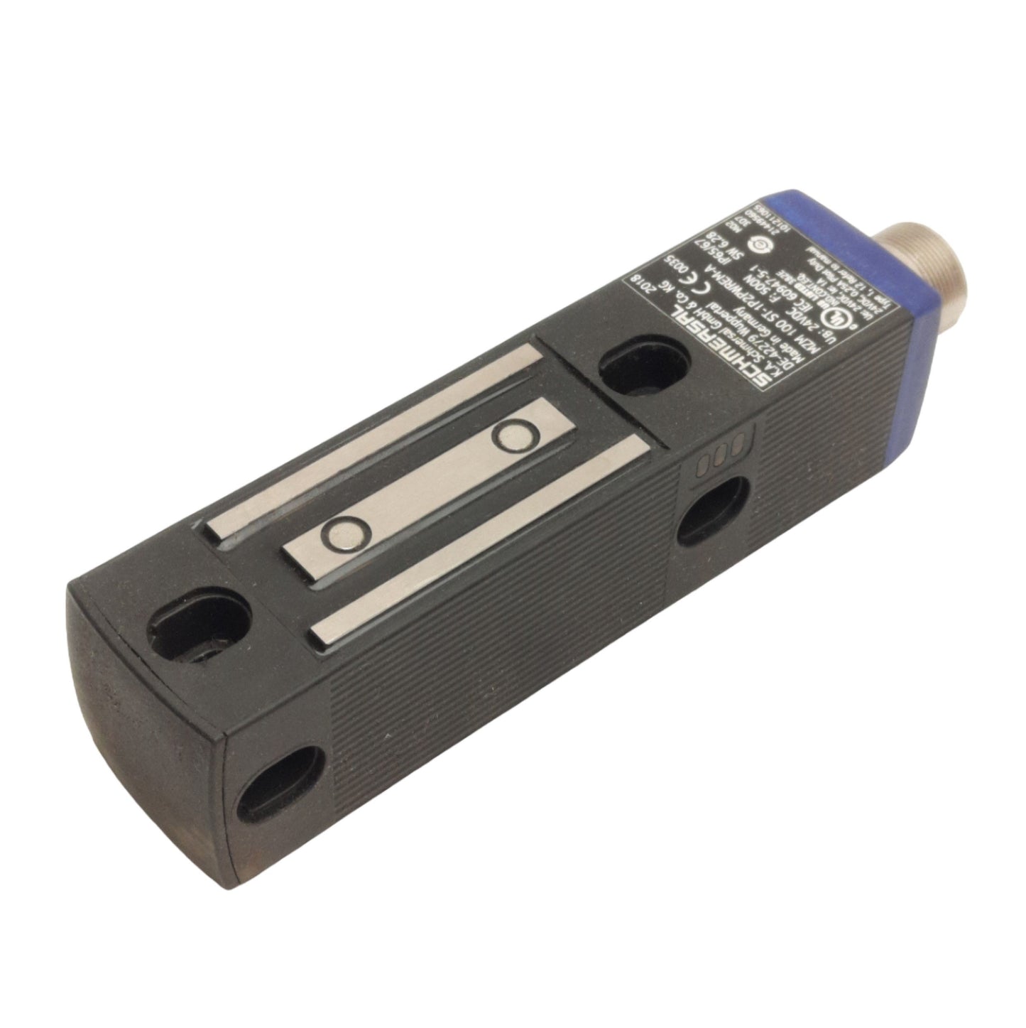 New Schmersal MZM 100ST-1P2PWREM-A Interlock Switch 24VDC, M23 8-P, 30-100N Holding