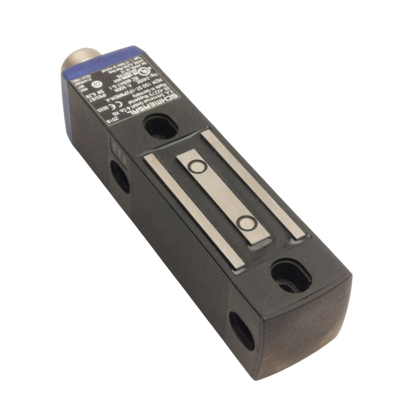 New Schmersal MZM 100ST-1P2PWREM-A Interlock Switch 24VDC, M23 8-P, 30-100N Holding