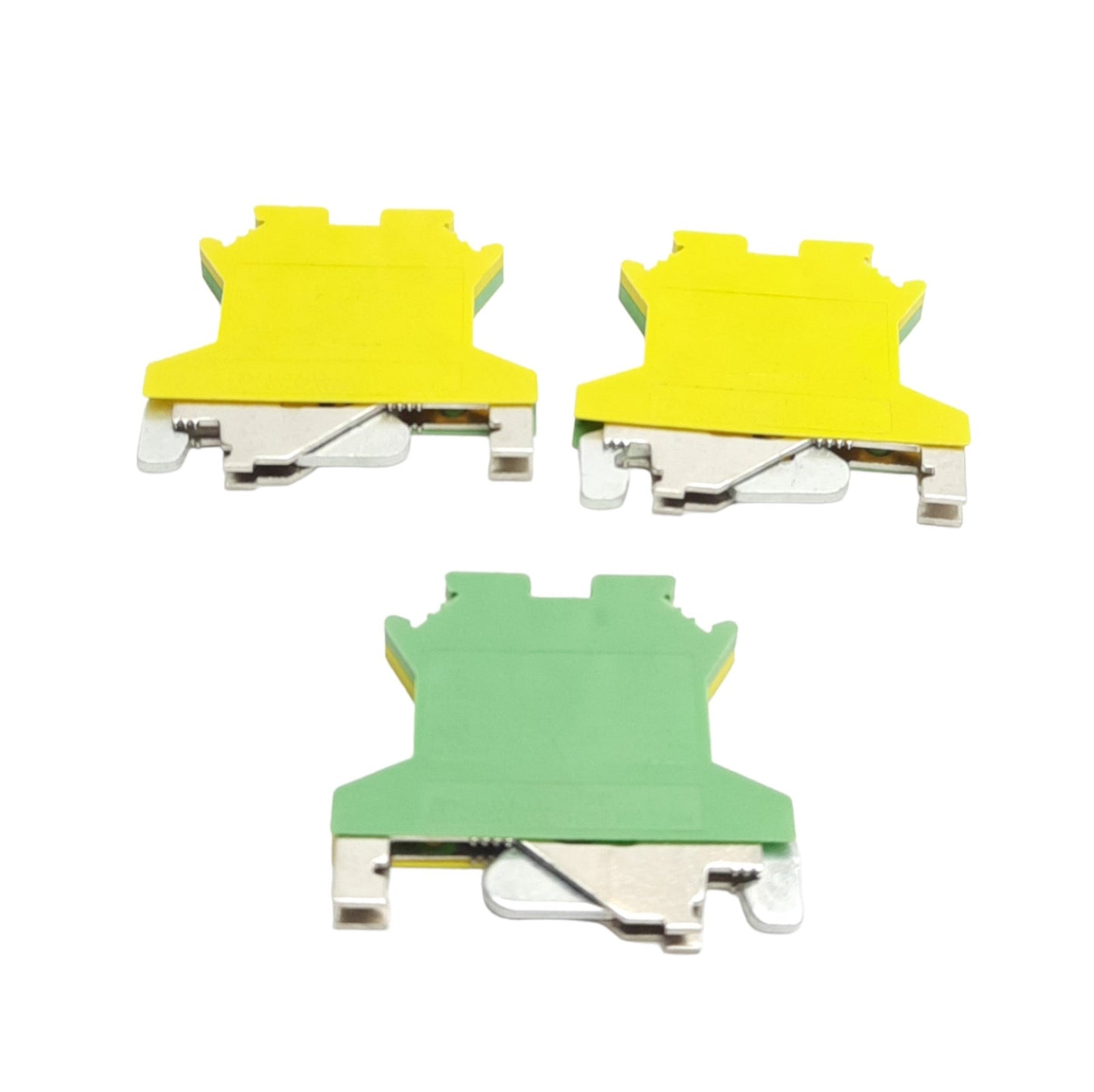 New Lot of 3 Phoenix Contact USLKG 2,5N Ground Terminal Blocks, 1-Level, 2 Contact