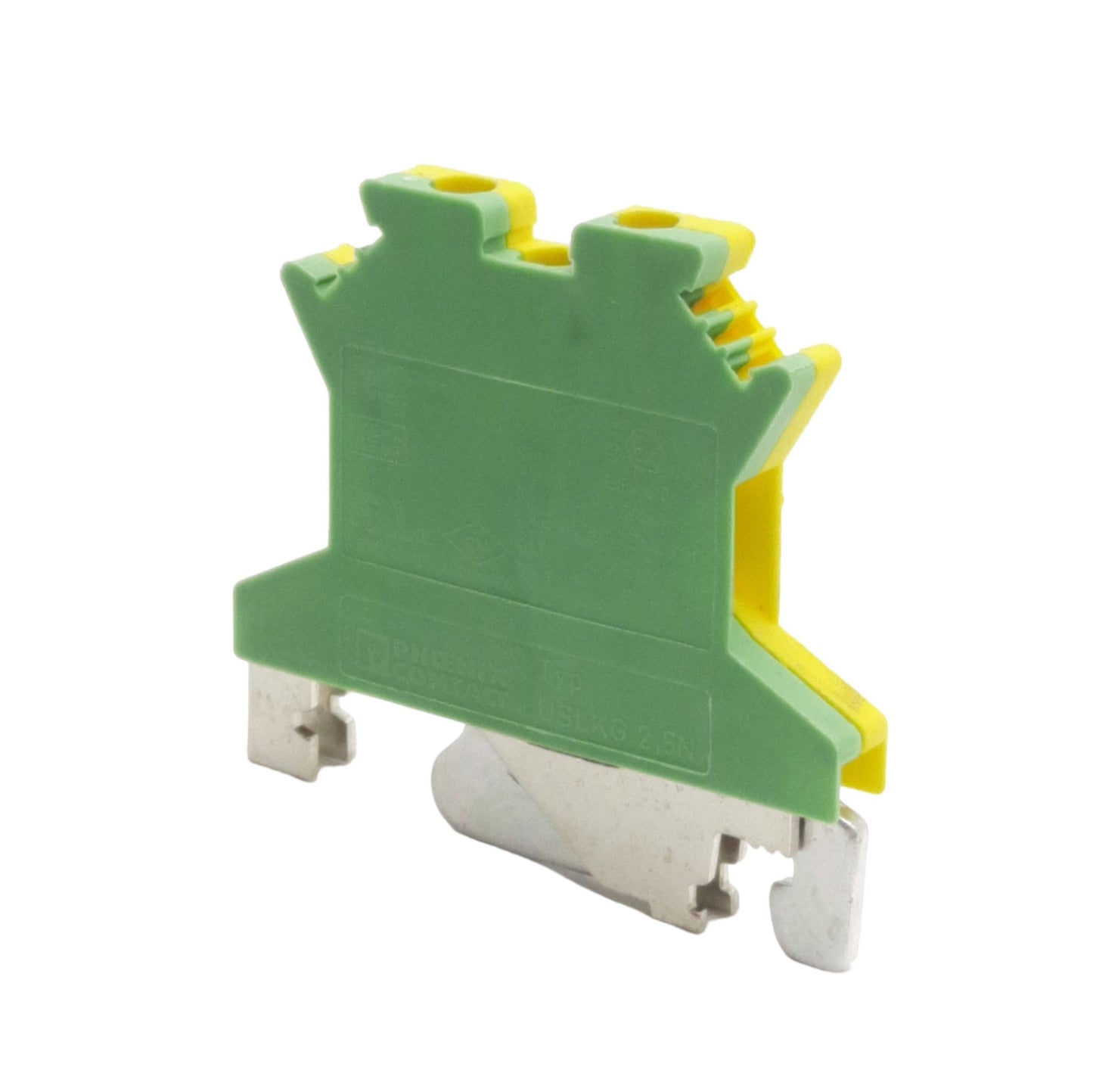 New Lot of 3 Phoenix Contact USLKG 2,5N Ground Terminal Blocks, 1-Level, 2 Contact