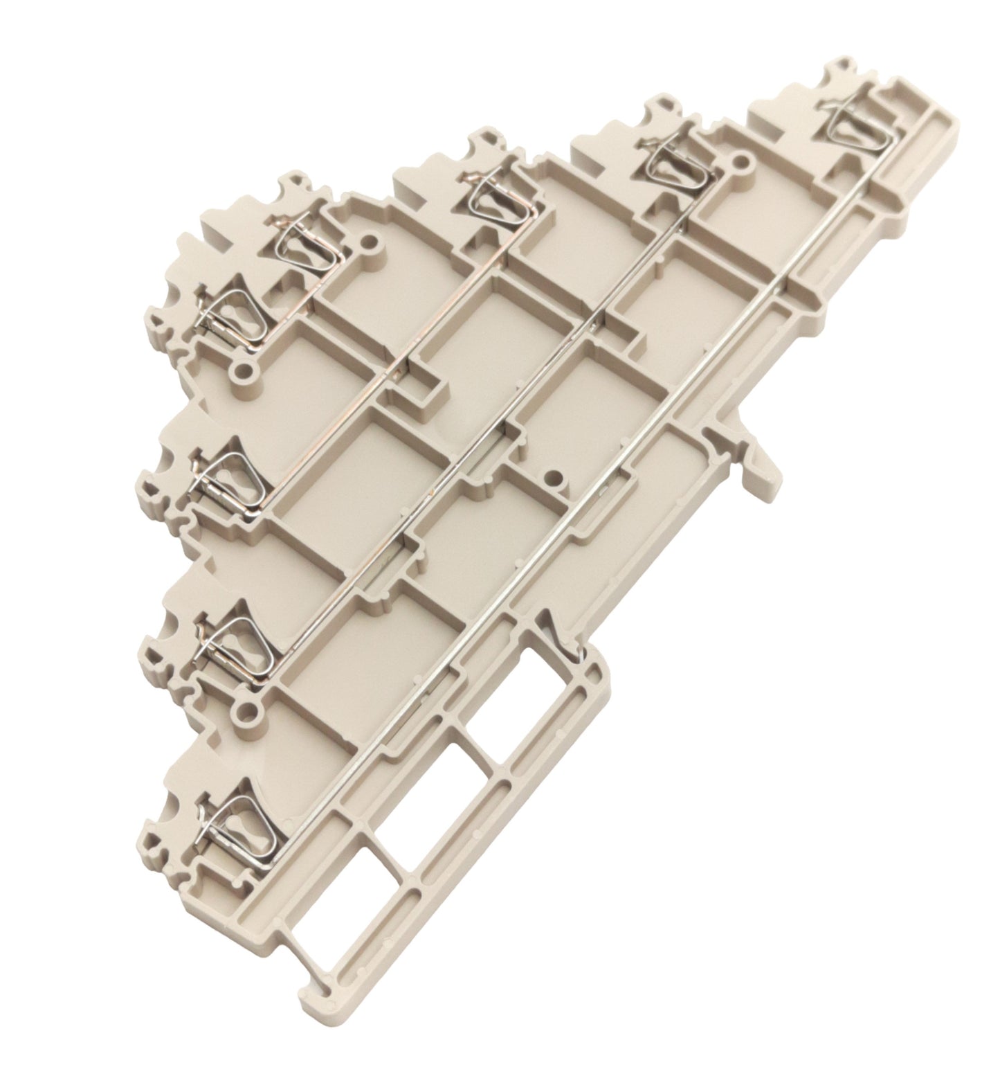 New Lot of 3 Weidmüller 120892000 Terminal Blocks, 4-Level 8 Contacts, 250V 20A