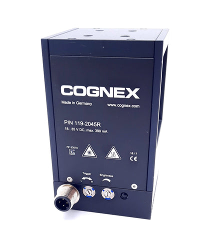 New Cognex 119-2045R Red LED Diffuse Light, Voltage: 18-35VDC, Current: 390mA Max