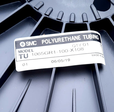 New SMC TU 1065GR1-100-X108 Pneumatic Air Tubing 8bar 100m/328ft 10mm O.D, 6.5mm I.D