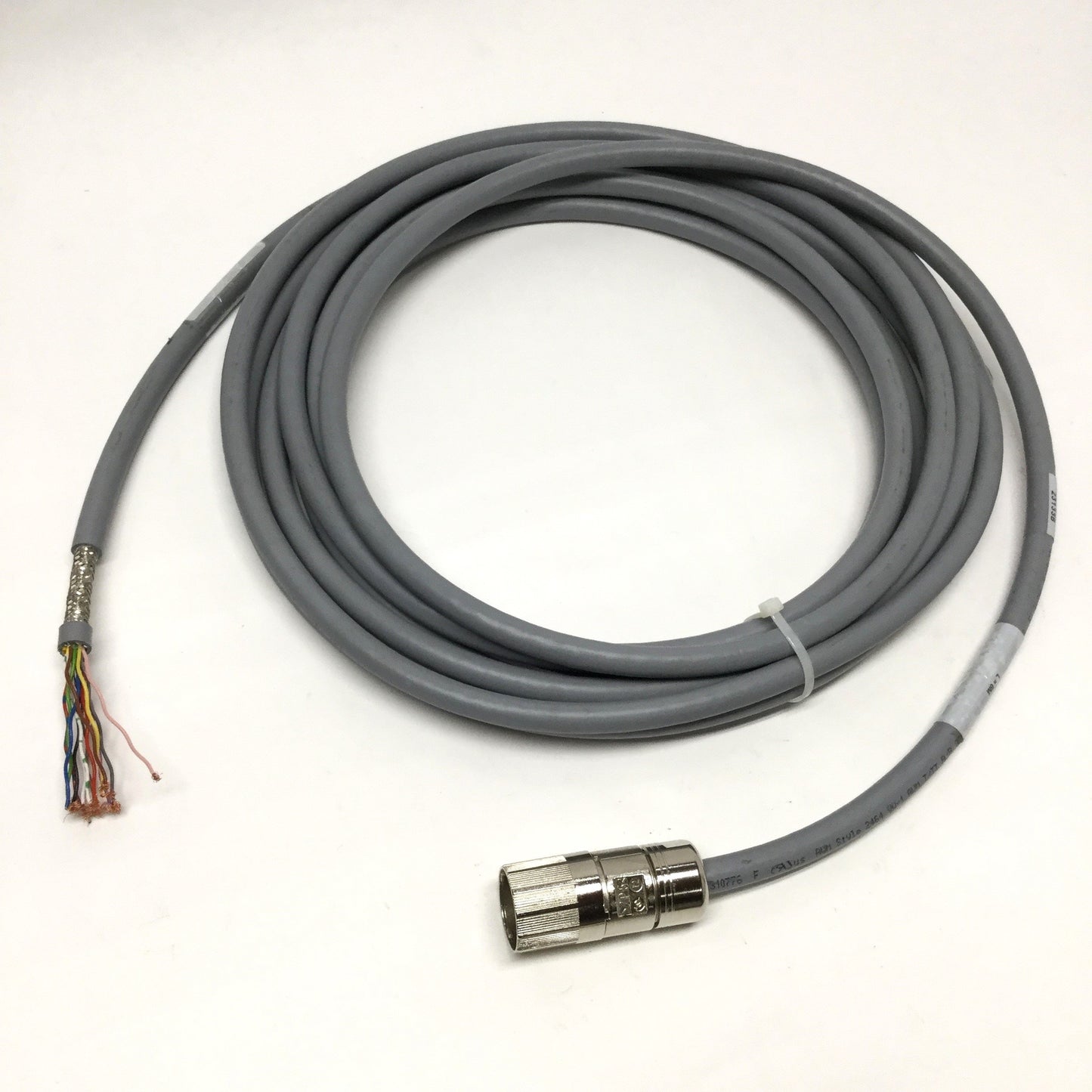 Used Kollmorgen F1-95-FB4-A3-00-006000 AKM/AKM2G Motor Encoder Feedback Cable, 6m