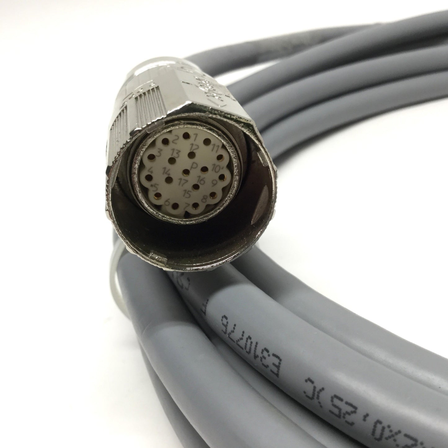 Used Kollmorgen F1-95-FB4-A3-00-006000 AKM/AKM2G Motor Encoder Feedback Cable, 6m