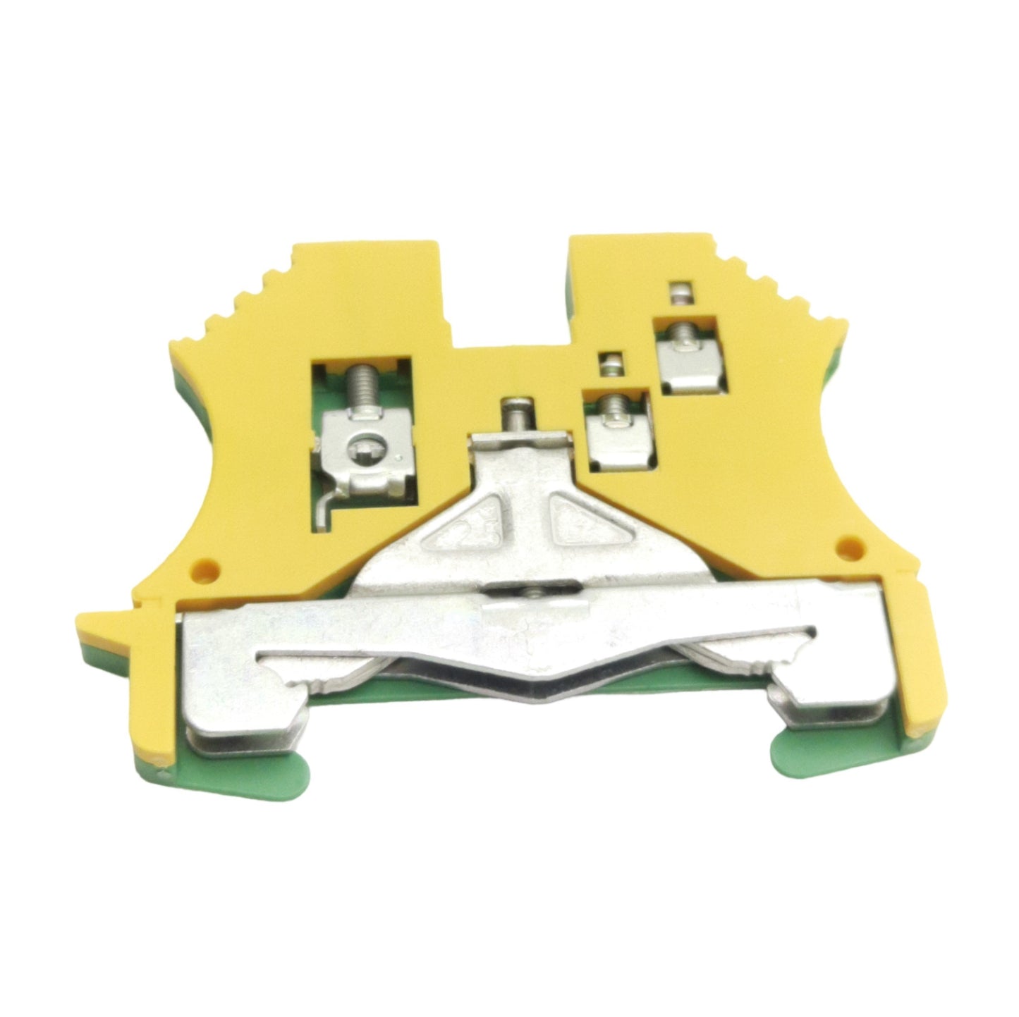 New Lot of 5 Weidmuller 1016400000 Ground/PE Terminal Blocks 1-Connection, 1-Level