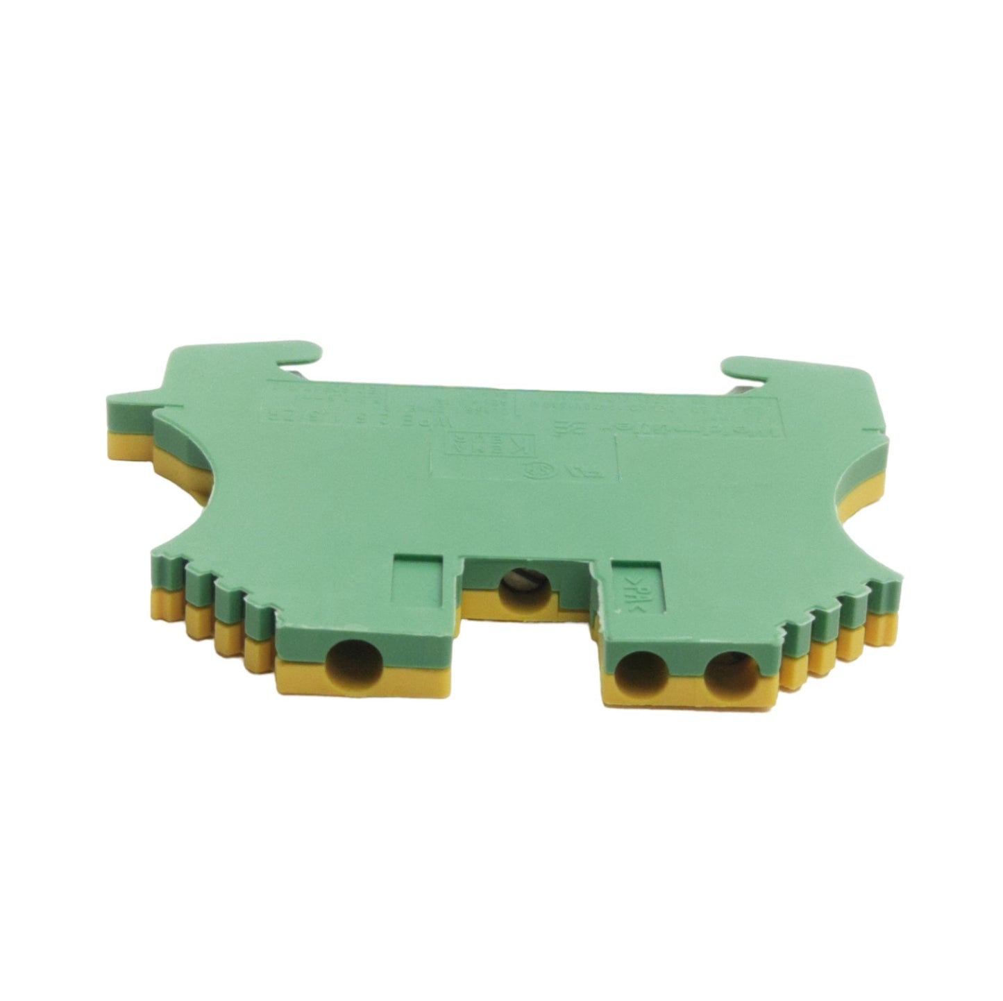 New Lot of 5 Weidmuller 1016400000 Ground/PE Terminal Blocks 1-Connection, 1-Level