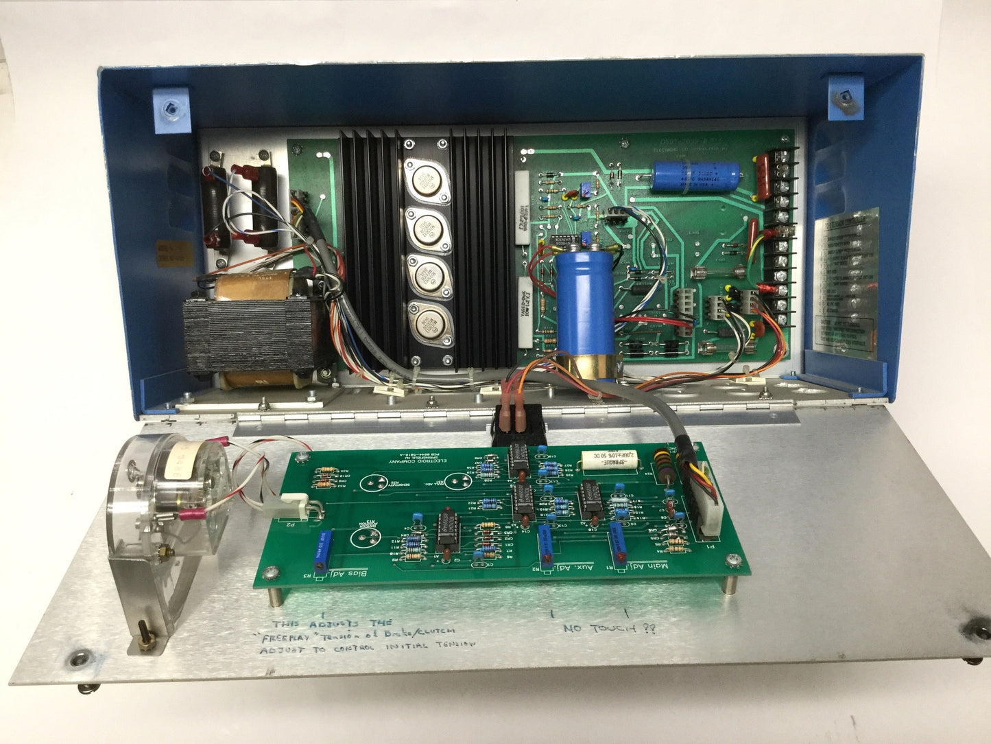 Used Electroid Company TC-1 Web & Fiber Tension Controller, Slip-Type Clutches/Brakes