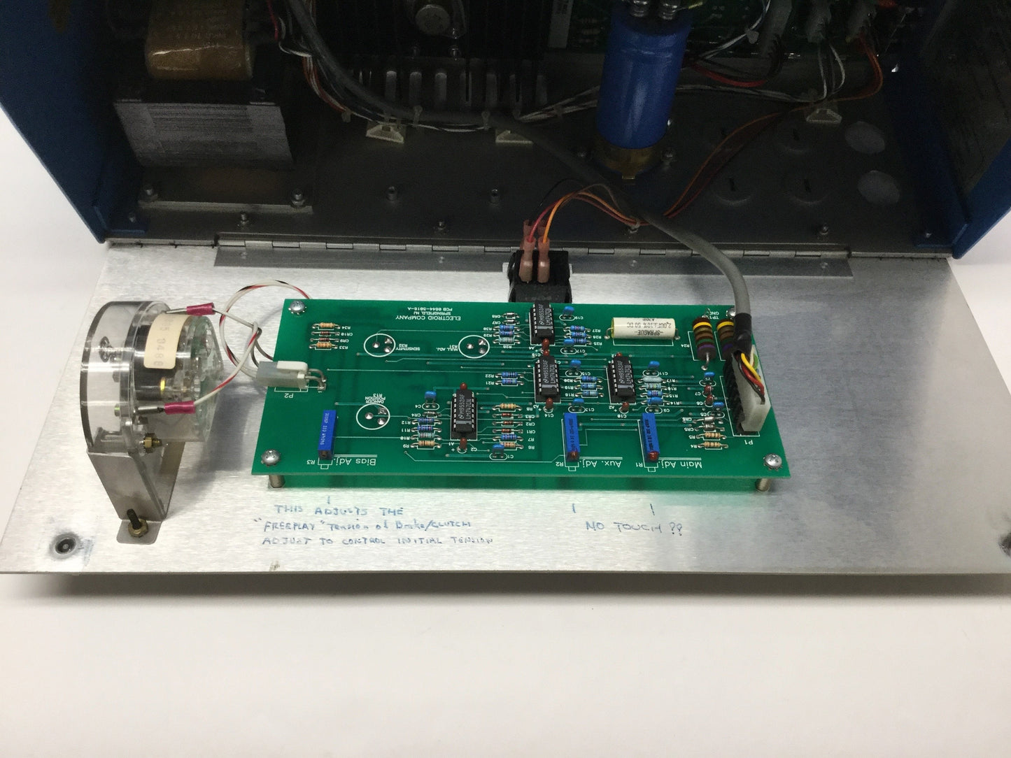 Used Electroid Company TC-1 Web & Fiber Tension Controller, Slip-Type Clutches/Brakes