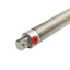New SMC NCMC056-0500-DUP02010 Pneumatic Cylinder 9/16in Bore 5in Stroke, 10-32 Ports