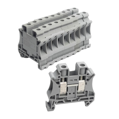 New Lot of 10 Phoenix Contact UT 10 3044160 Terminal Blocks, 57A, 1000V, 1-Pole