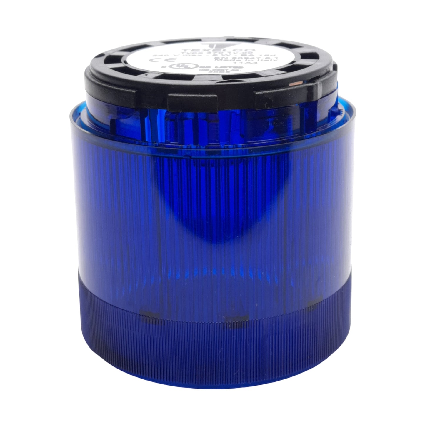 New Texelco Type 370 16-00 Stack Light Module, Steady Blue, ø70mm, 12-240V