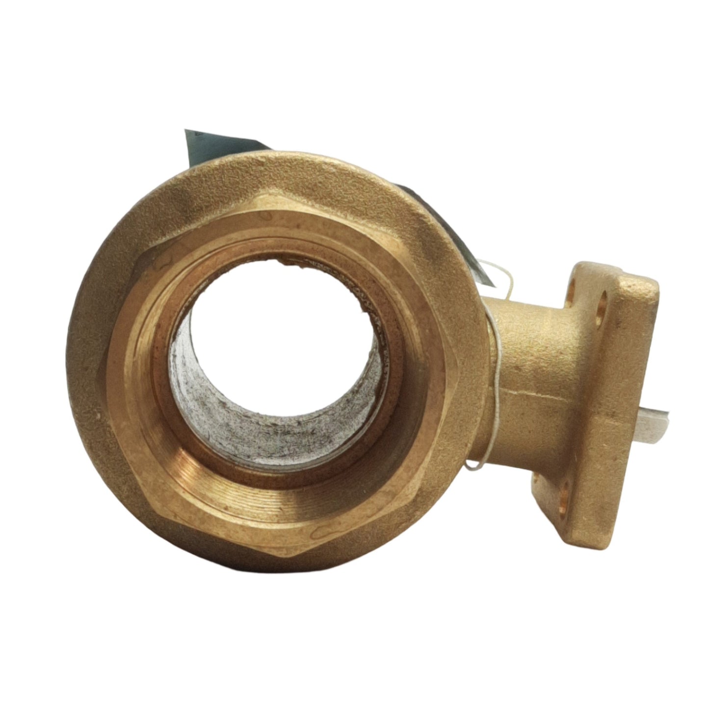New Bonomi 250N 2-Way Ball Valve, 600Psi WOG, 1-1/2in FNPT, 1.97 F05 ISO5211 Stem