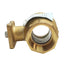 New Bonomi 250N 2-Way Ball Valve, 600Psi WOG, 1-1/2in FNPT, 1.97 F05 ISO5211 Stem