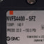 New SMC NVFS4400-5FZ Solenoid Valve 3-Position Exhaust Center, 22-150PSI, 24VDC Coil
