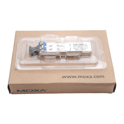 New Moxa SFP-1GZXLC-T Gigabit Ethernet SFP Module, Single-Mode, 80km, -40~85°C