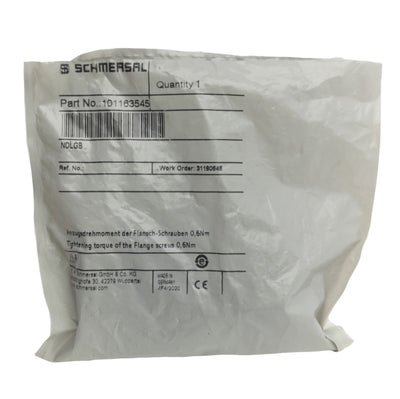 New Schmersal 101163545 NDLGB Pushbutton Operator, ø40mm, Yellow, 28mm x 44.5mm