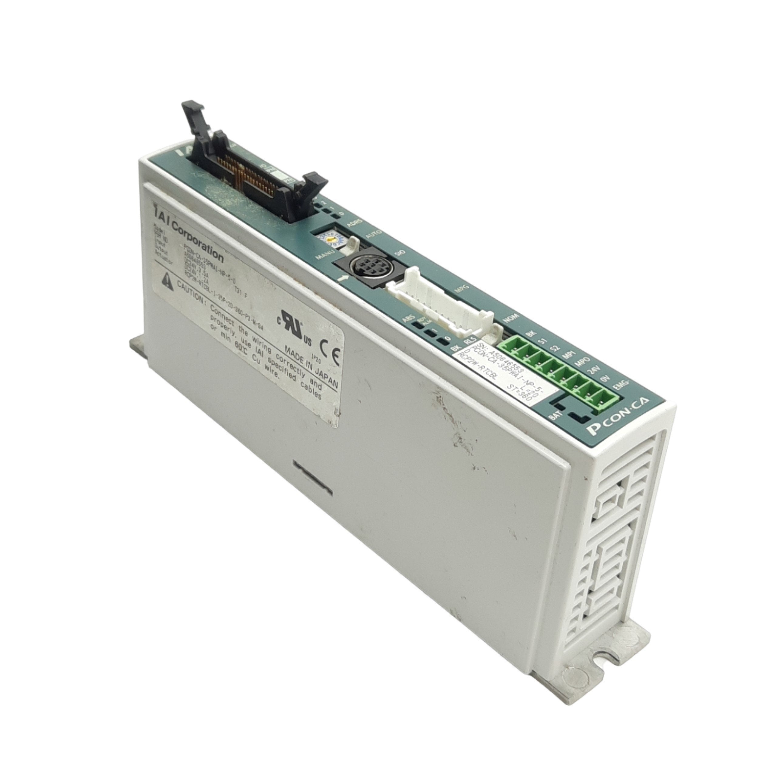 IAI Corp PCON-CA-35PWAI-NP-5-0 Actuator Controller 24VDC Input/Output ...