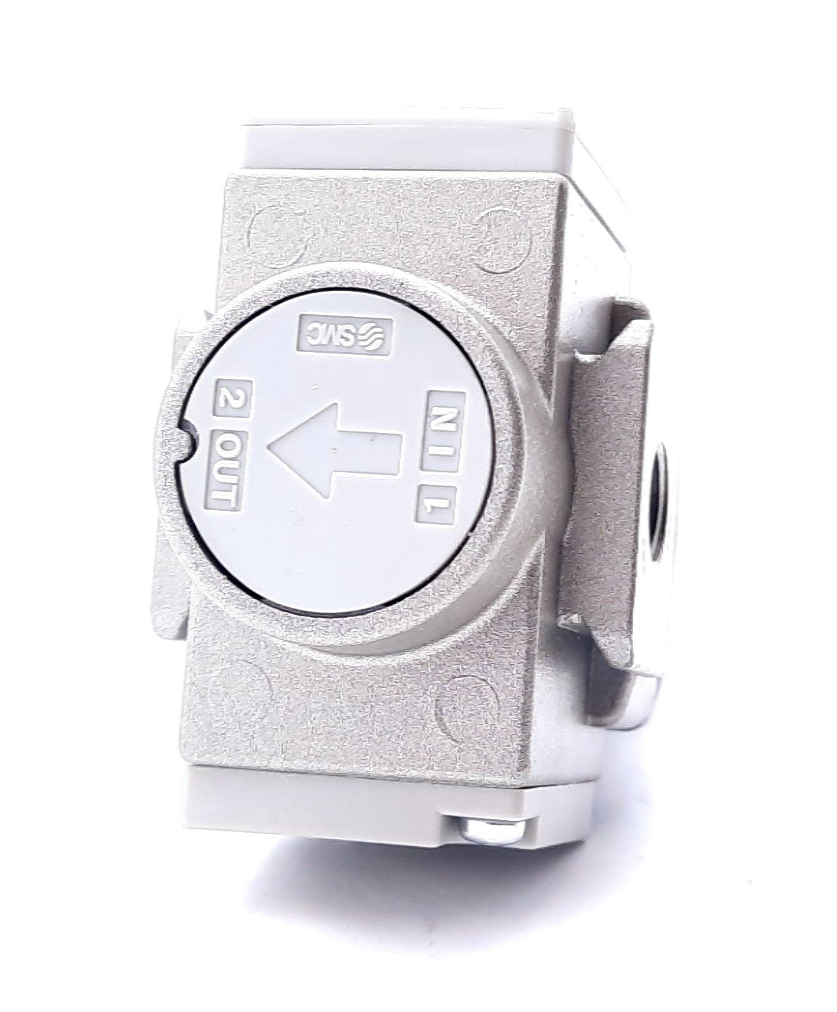 New Lot of 2 SMC AR20-N01E-1Z Regulator, Modular 1/8" NPT, 3-30PSI