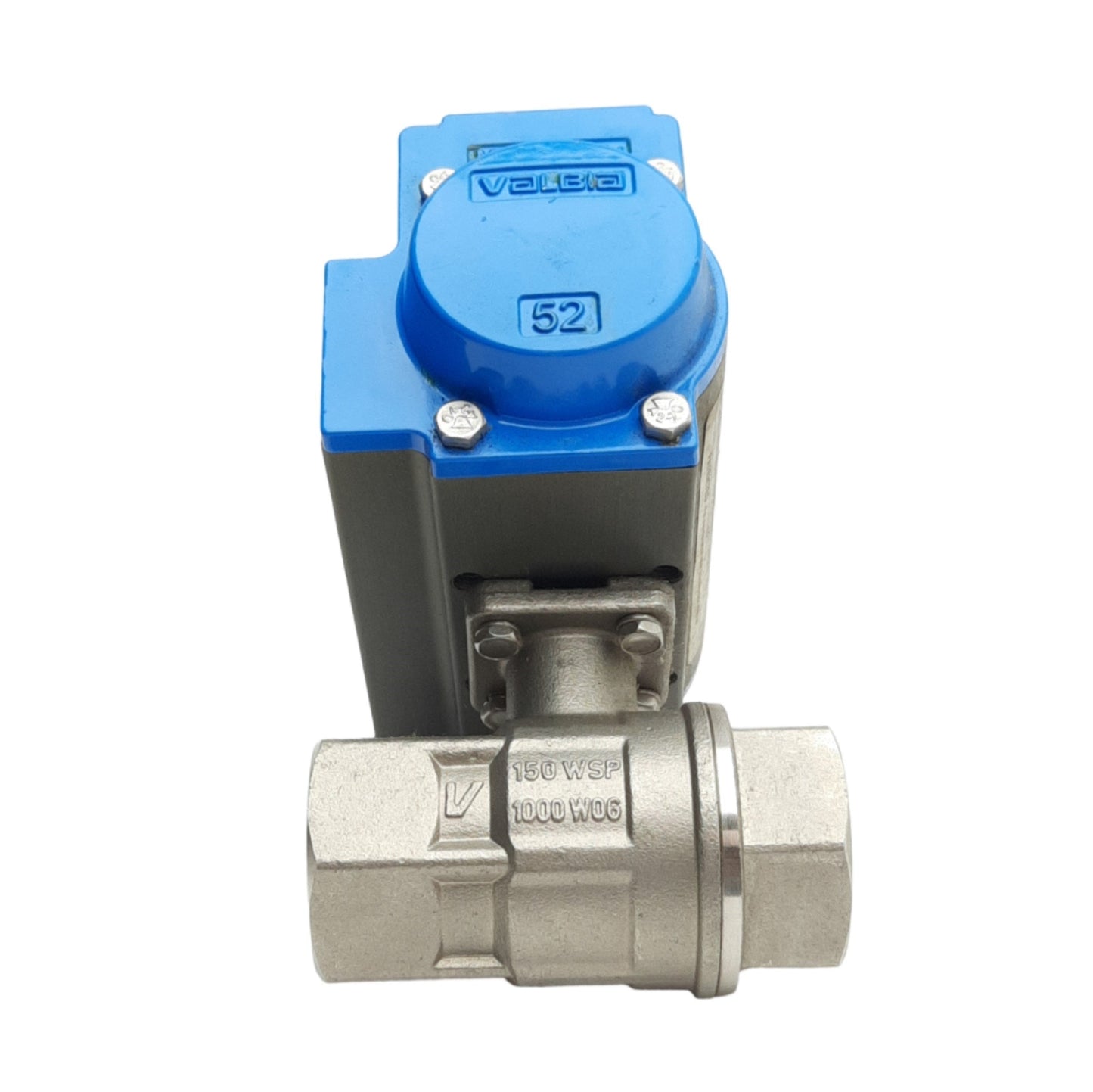 New – Open box Valbia 82SR1310 SR52 Pneumatic Valve, 1in & 1/8in NPT, 1000psi WOG