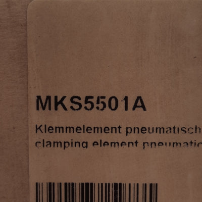 New Zimmer MKS5501A Linear Clamping Element, Normally Closed, 1450N Holding, 6bar