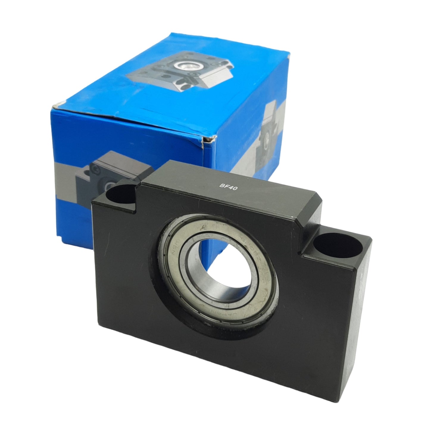 New TCD BF40 Ballscrew Support End Unit, Used With ø40mm Ballscrews, 160mm x 110mm