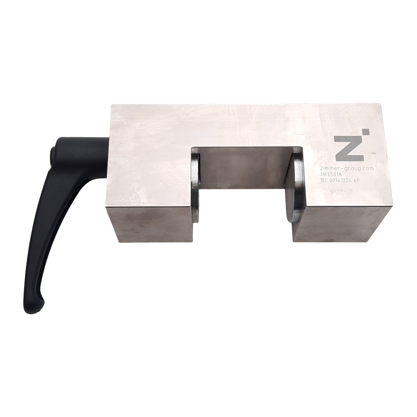 Used Zimmer HK6501A Linear Rail Clamping Element For 65mm Rails, 2000N Holding