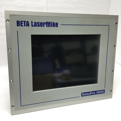 Used BETA LaserMike DataPro 5000e-22 DN 15" Touch Screen Thickness Gauge Controller