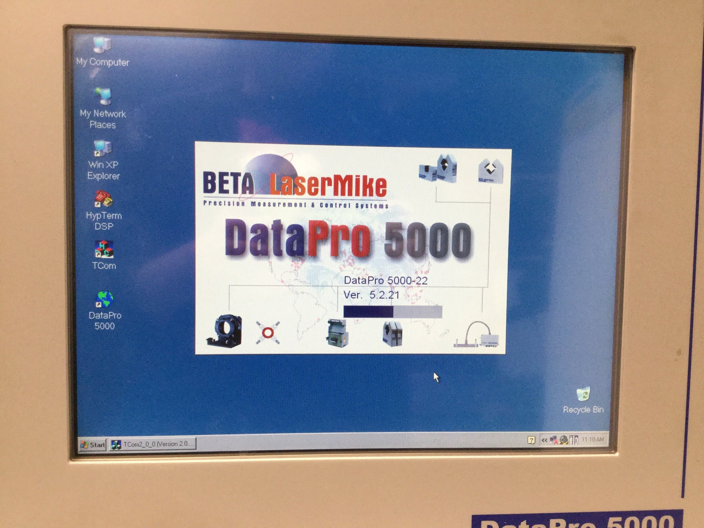 Used BETA LaserMike DataPro 5000e-22 DN 15" Touch Screen Thickness Gauge Controller