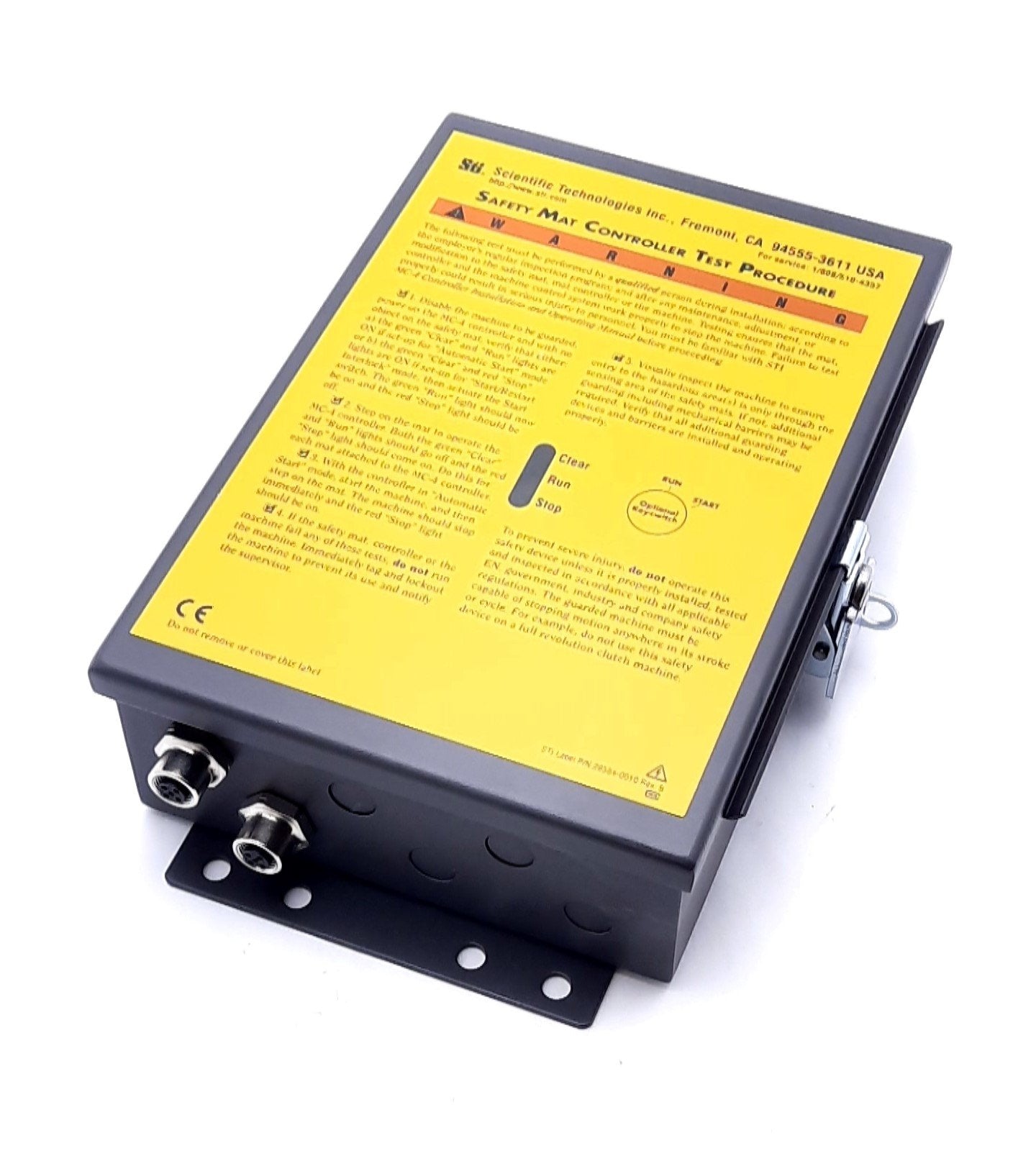 New STI 43815-0002 Universal Safety Mat Controller 100-240VAC, 2N.O, 2N.C 6A 1500VA