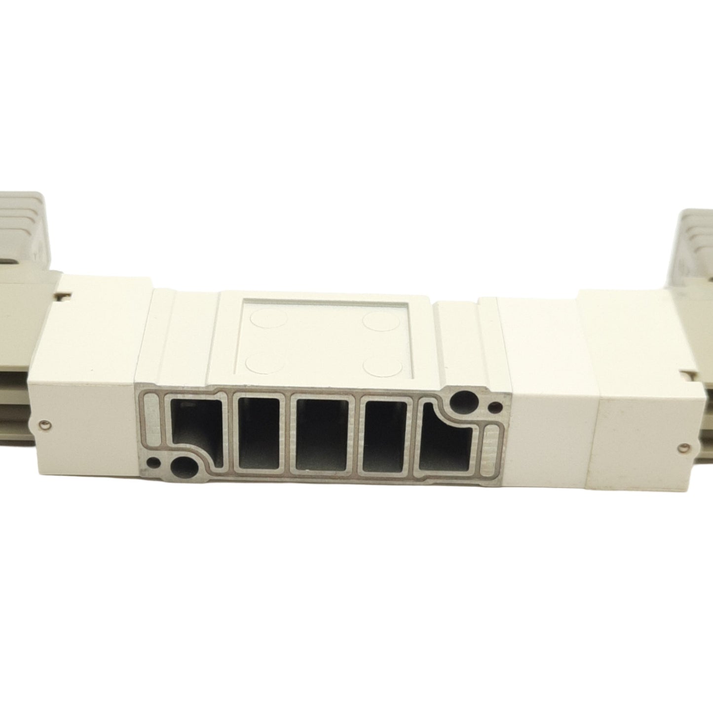 New SMC SY7340-3D Double Solenoid Valve, Base Mount, 0.2-0.7MPa, 110VAC Coil