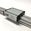 Used Bahr ELK-30 Linear Ballscrew Actuator Positioner 580mm Travel, 70x82mm Carriage