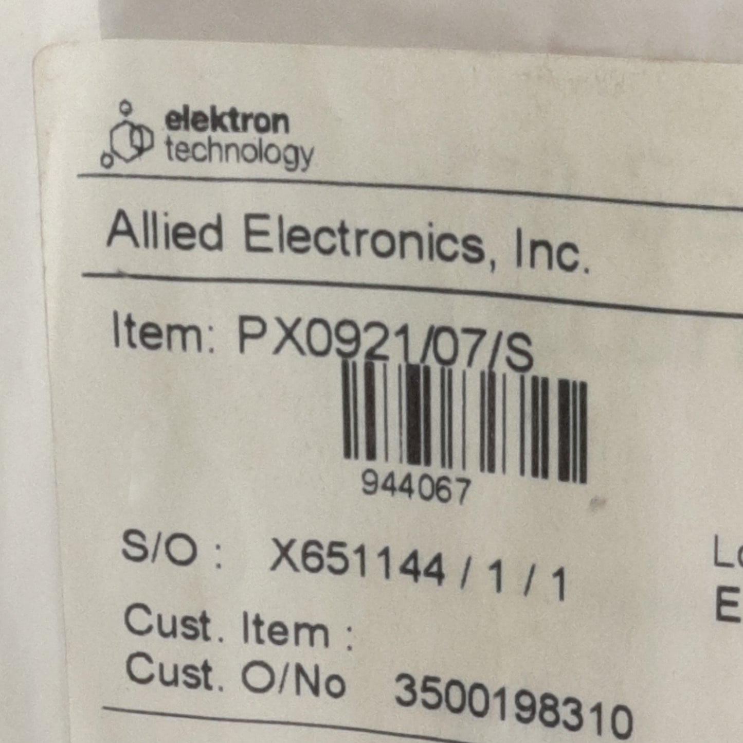 New Bulgin PX0921/07/S Buccaneer 900 Series Power Connector, 7-Pole Socket, 32A