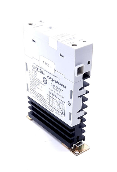 New Crydom GNR 30DCZ Solid State Relay SPST-NO 48-600VAC, 4-32VDC 16mA, 19mA