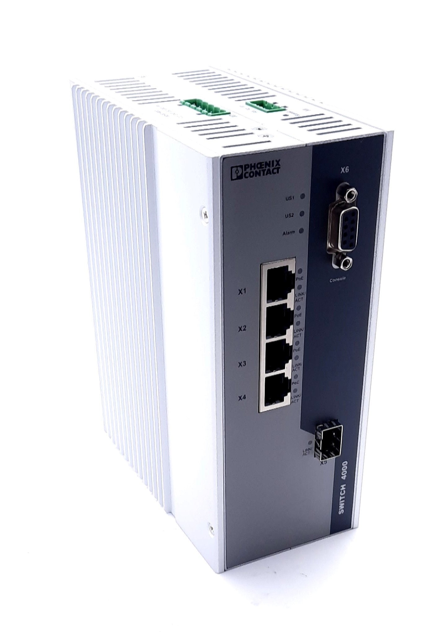 New Phoenix Contact FL Switch 4000T-4POE-SFP Industrial Ethernet Switch 52-57VDC