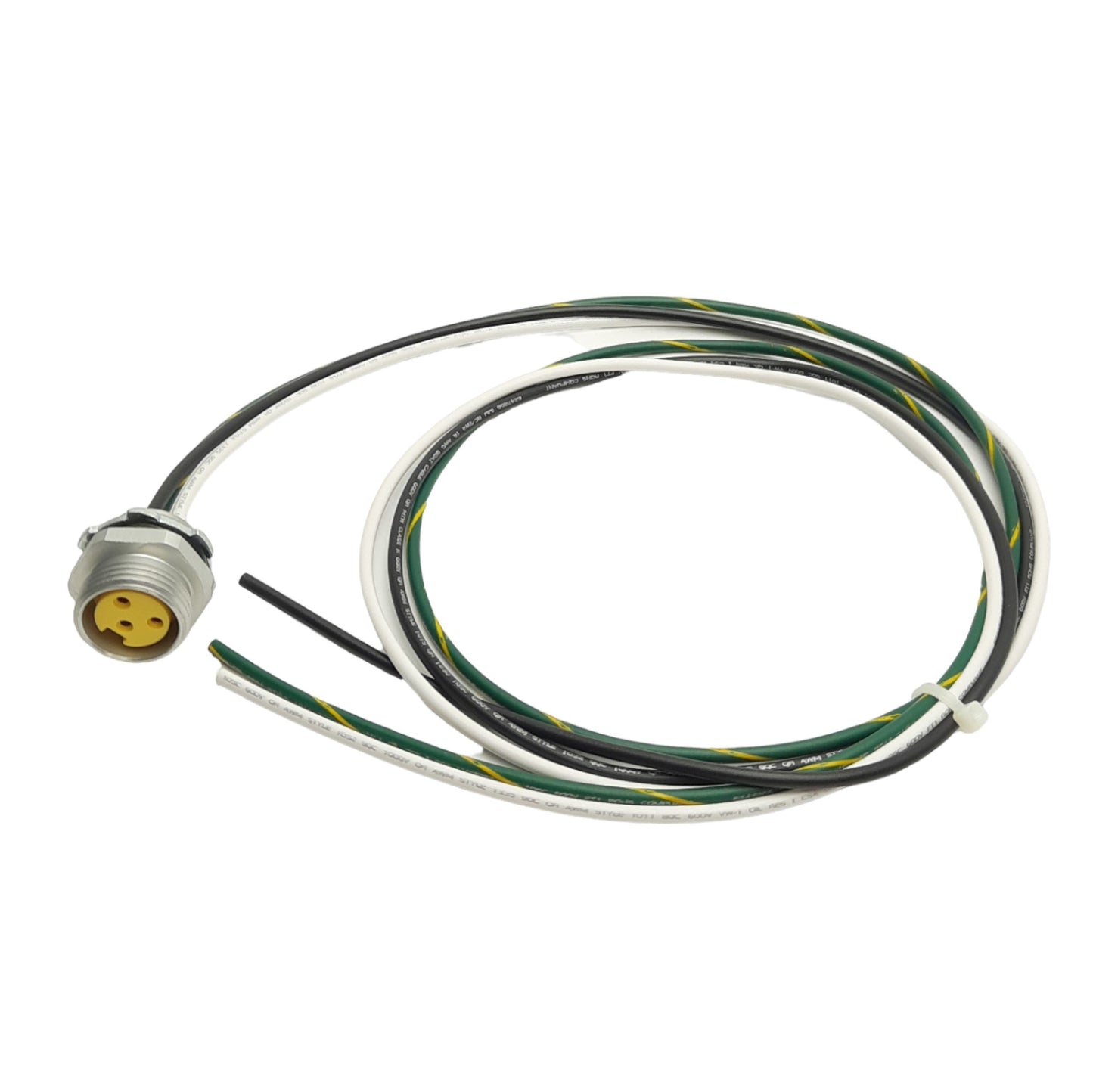 New Murr Elektronik MUR-3FR-3 Panel Connector, 3-Pole Female Receptacle , 3Ft Length