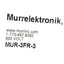 New Murr Elektronik MUR-3FR-3 Panel Connector, 3-Pole Female Receptacle , 3Ft Length