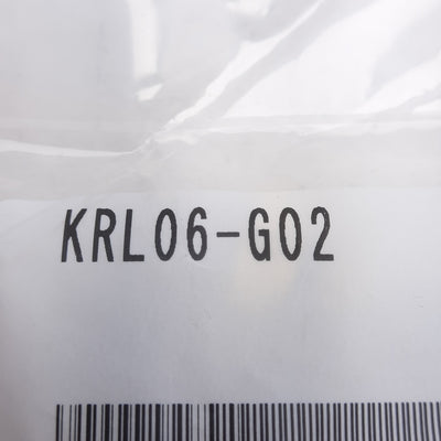 New Lot of 10 SMC KRL06-G02 Flame Resistant Fitting, 1.0MPa, ø6mm One-Touch, G1/4