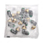 New Lot of 10 SMC KRL06-G02 Flame Resistant Fitting, 1.0MPa, ø6mm One-Touch, G1/4