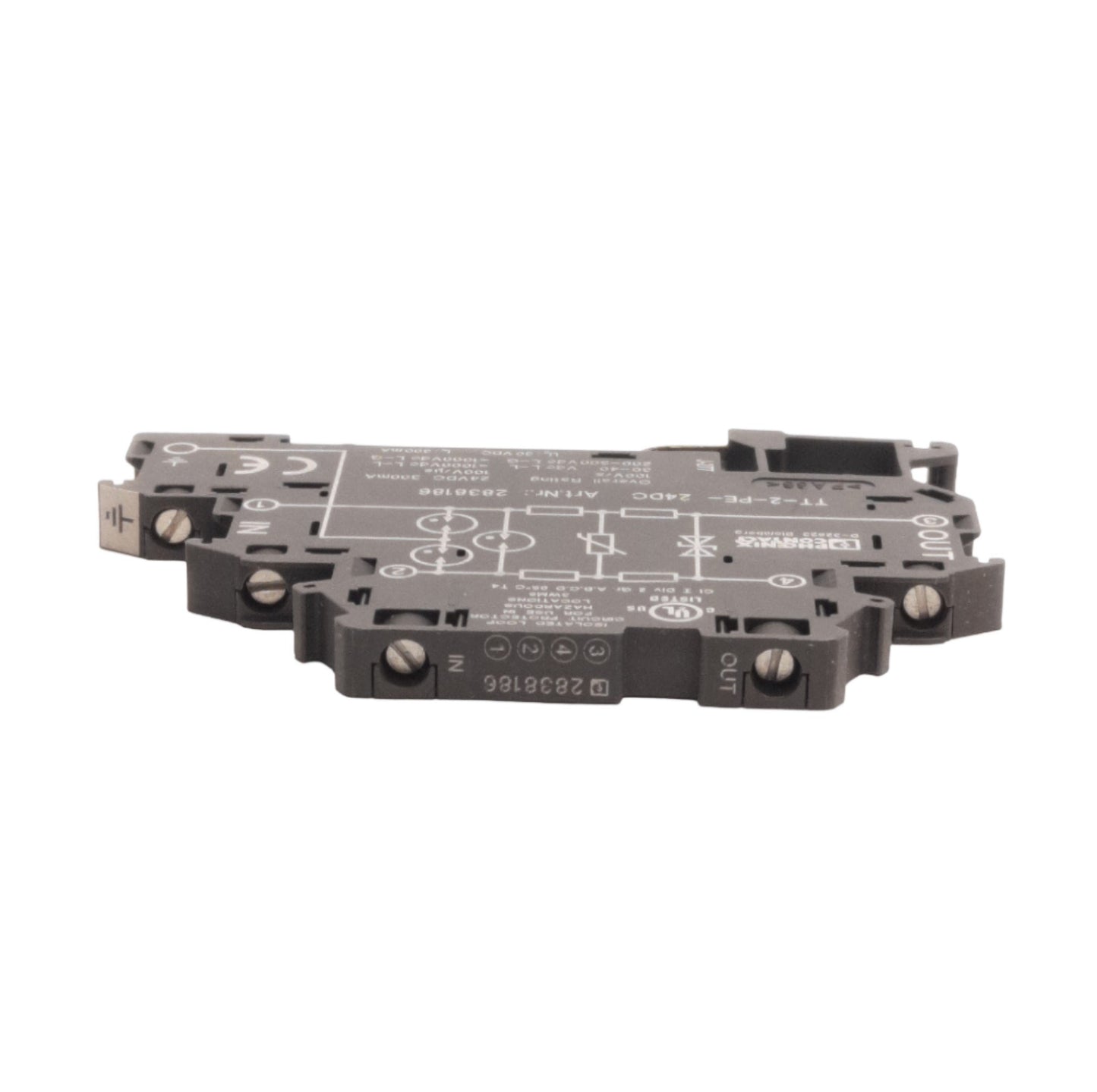 New Phoenix Contact 2838186 Surge Protector Terminal Block 24VDC, 10kA