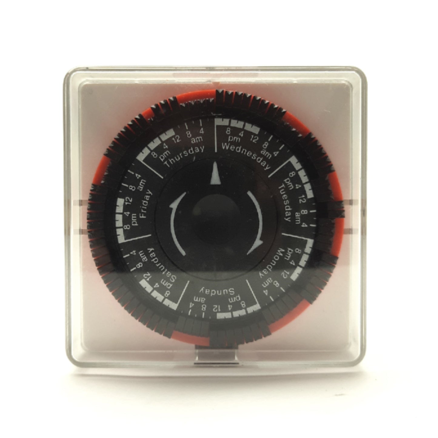 Used Borg 18872-021 Seven Day Timer 84x 2 Hours SPST NO 120VAC 16A 100-240VAC