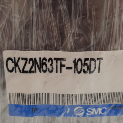 New SMC CKZ2N63TF-105DT Power Clamp Cylinder, ø63mm Bore, 105° Angle, 0.8MPa, G1/4