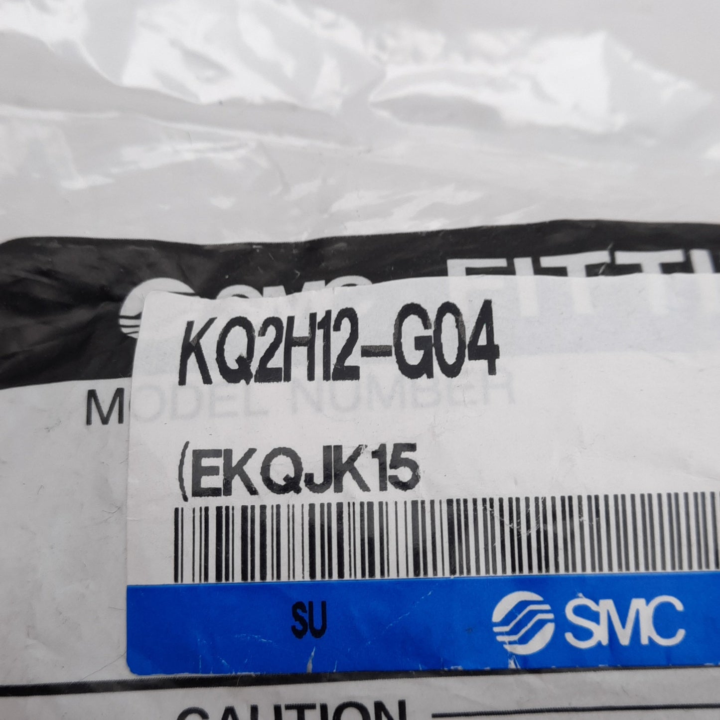 New Lot of 10 SMC KQ2H12-G04 Pneumatic Fitting, ø12mm One-Touch, G1/2 Male, 1.0MPa