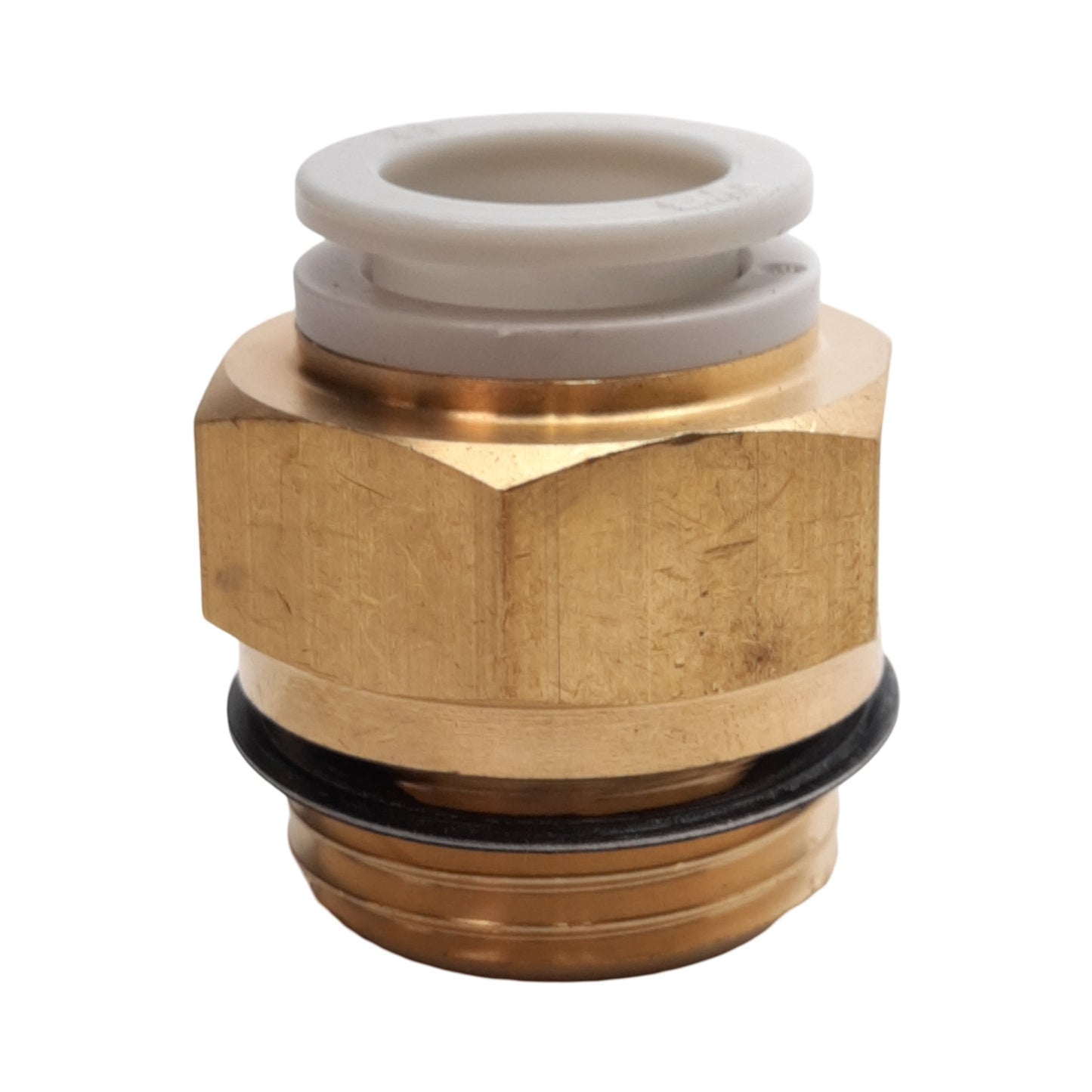 New Lot of 10 SMC KQ2H12-G04 Pneumatic Fitting, ø12mm One-Touch, G1/2 Male, 1.0MPa