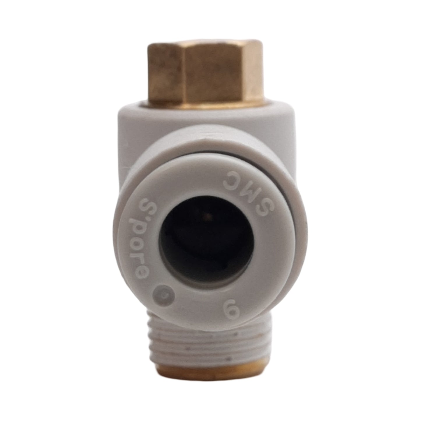 New Lot of 10 SMC KQ2V06-01S Universal Male Elbow Fitting, ø6mm One-Touch, Rc1/8