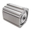 New SMC NCQ8A300-300 Compact Cylinder, ø3in Bore, 3in Stroke, 200PSI, NPT 1/4in