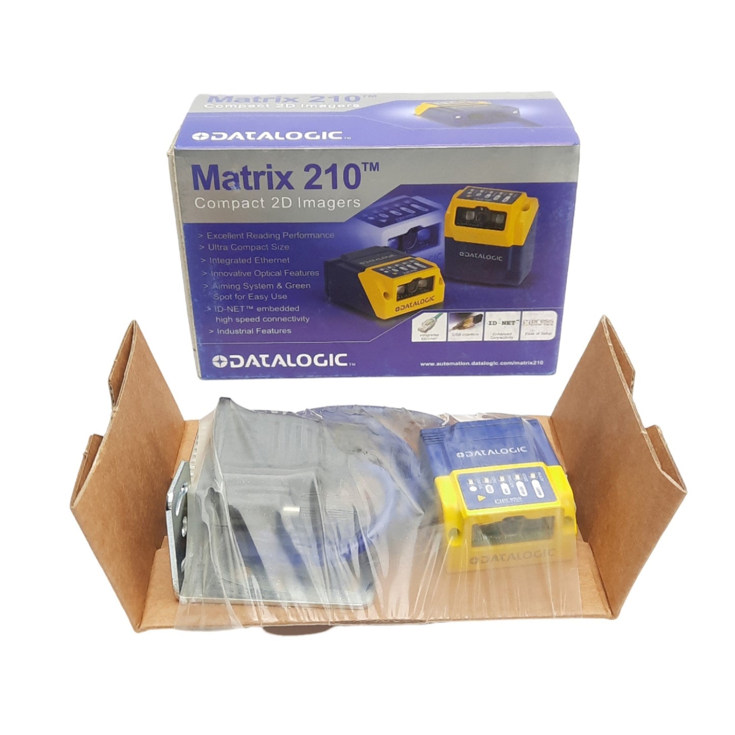 New Datalogic 937501027 Matrix 210 Compact 2D Reader 10-30VDC, 50mm x 32mmm FOV