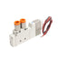 New SMC VQZ1121-5G1-N7-Q Solenoid Valve, 2-Pos Single, 1/4in One Touch, 24VDC Coil